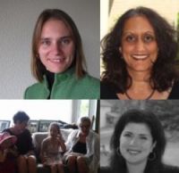 Sherri van de Hoef, Purnima Sundar, Stephanie Austin and Theresa Dostaler
