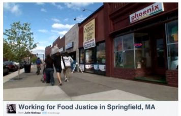 Working for Food Justice in Springfield MA (USA)